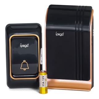 Campainha Sem Fio iPega KP-CA329 | Versão Atualizada com 38 Toques, Pilha e Kit de Instalação Junto em Oferta na Shopee
