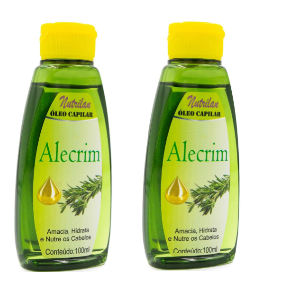 Oleo de Alecrim Capilar Nutrilan Kit 02unidades