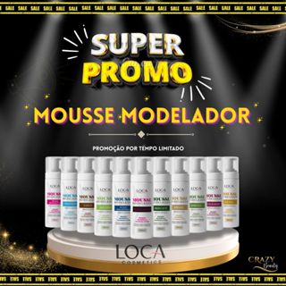 Mousse Modelador 150ml - Loca Cosmetics em Oferta na Shopee