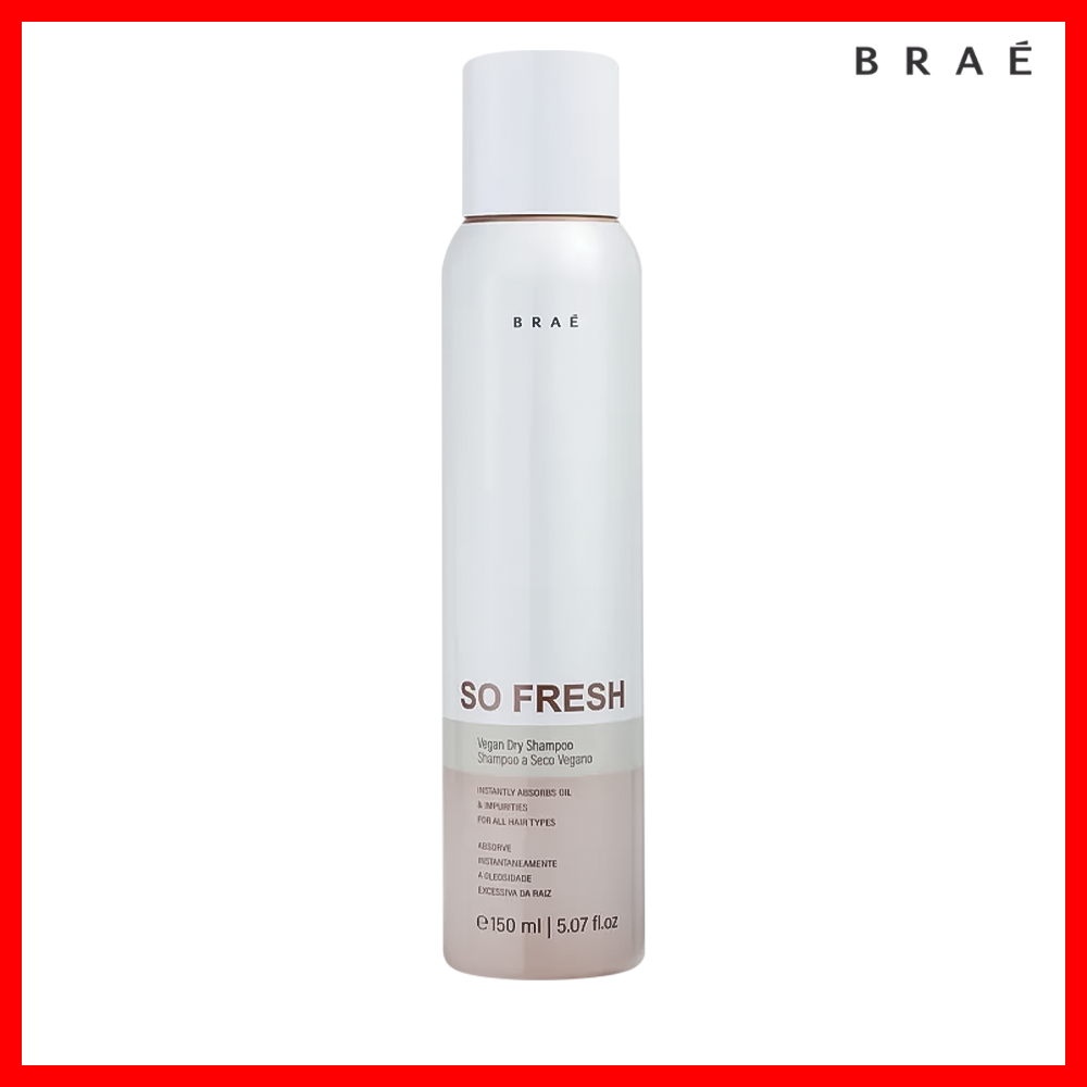 Braé So Fresh Shampoo á Seco 150ml (Absorve a oleosidade Excessiva da Raiz) em Oferta na Shopee