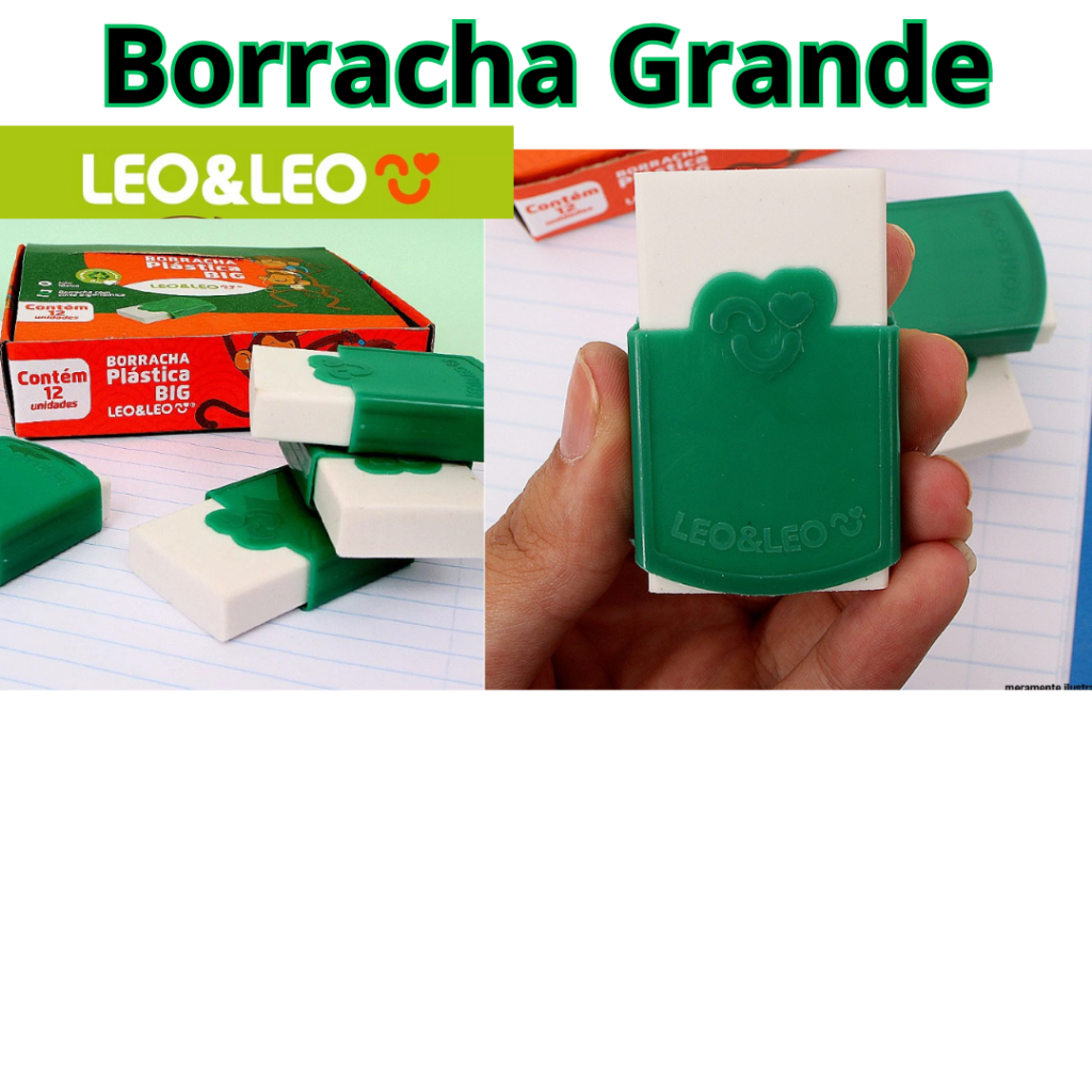 Borracha Branca Escolar Grande: Onde Comprar | BuscaProdutos