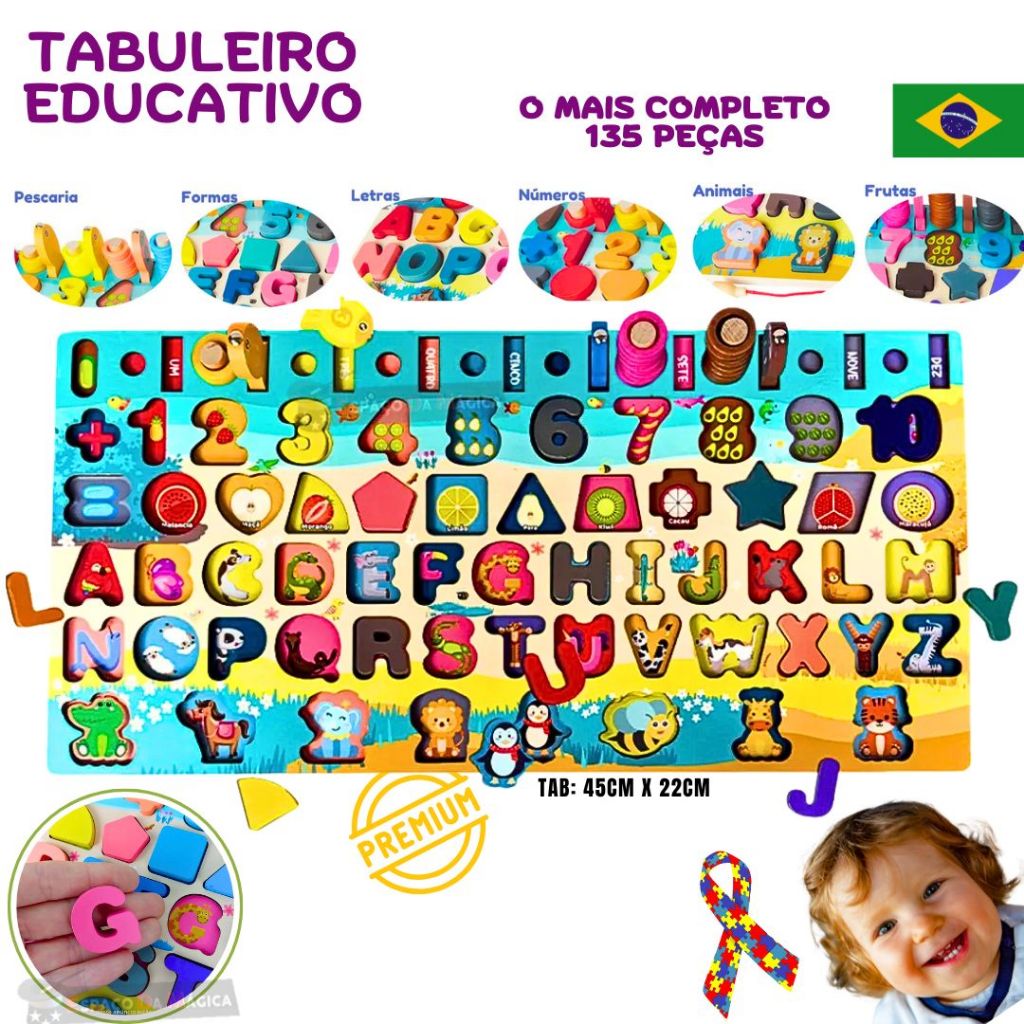 Brinquedos Educativos 4 Anos Autismo: Onde Comprar | BuscaProdutos