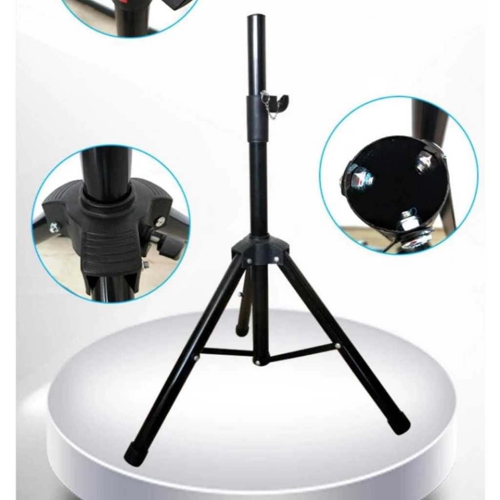 Tripé para alto-falantes seisa  de 60cm-120 cm. Tubo de uma polegada em Oferta na Shopee