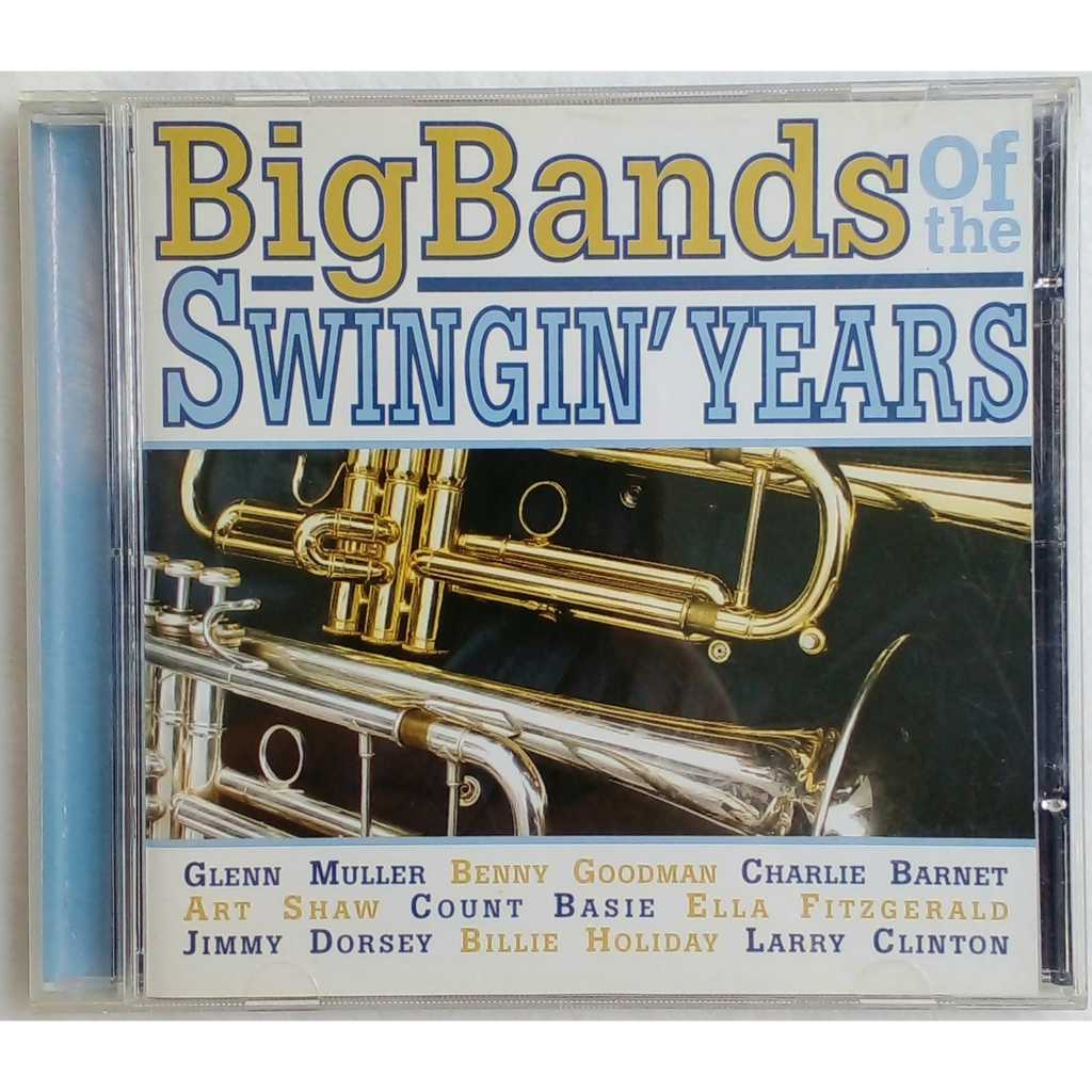 CD Big Bands Of The Swingin' Years | Jazz & Swing Clássico com Ella Fitzgerald, Glenn Miller