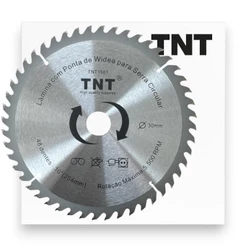 Lamina Serra Circular para Esquadria Madeira e Alumínio 254mm de Diâmetro Furo de 30mm 100 Dentes