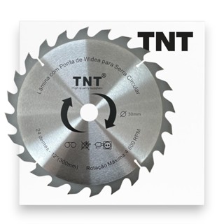 Lamina Serra Circ Tnt 300 x 30 x 024 D 12" em Oferta na Shopee