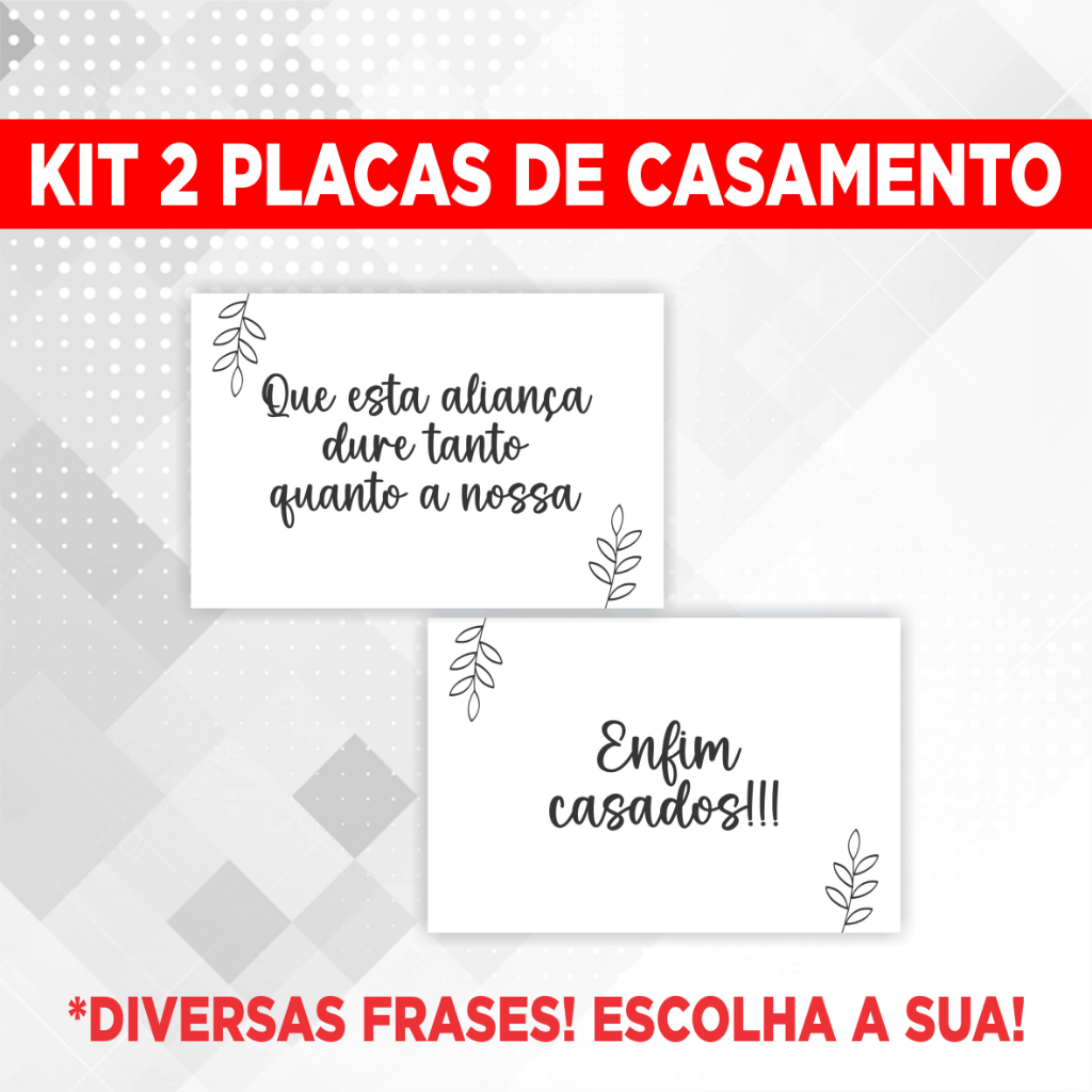 Kit Placa De Casamento Floral Branca e Preta - 2 Plaquinhas Decorativas Entrada Noiva Noivo Pajem Daminha Cortejo