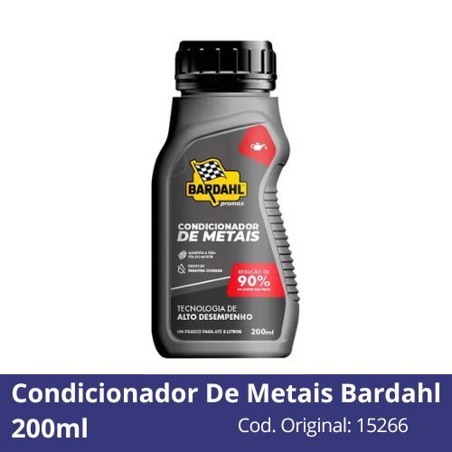 Aditivo Condicionador de Metais Bardahl 200ml – Proteção e Desempenho Superior para seu Motor em Oferta na Shopee