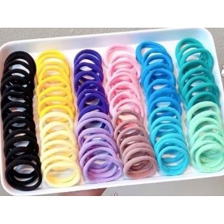 Kit Elástico Rabicó Xuxinha Preto e colorido 10 peças em Oferta na Shopee