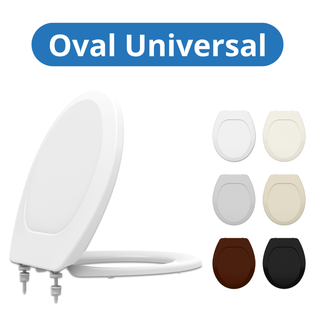 Tampa Assento Vaso Sanitário Oval Universal Premium Prático Econômico Eficiente Leve PP Tupan
