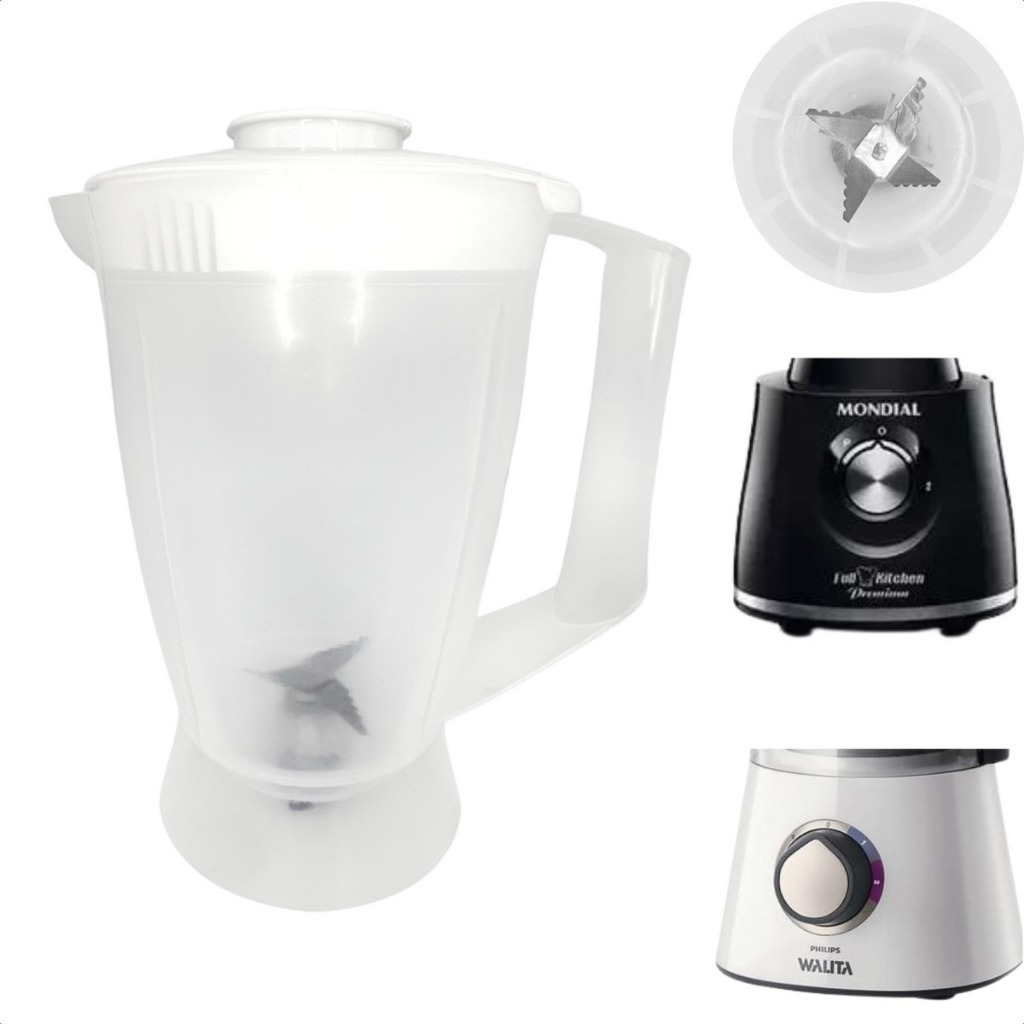 Copo Para Liquidificador Walita Multiprocessador Ri7625