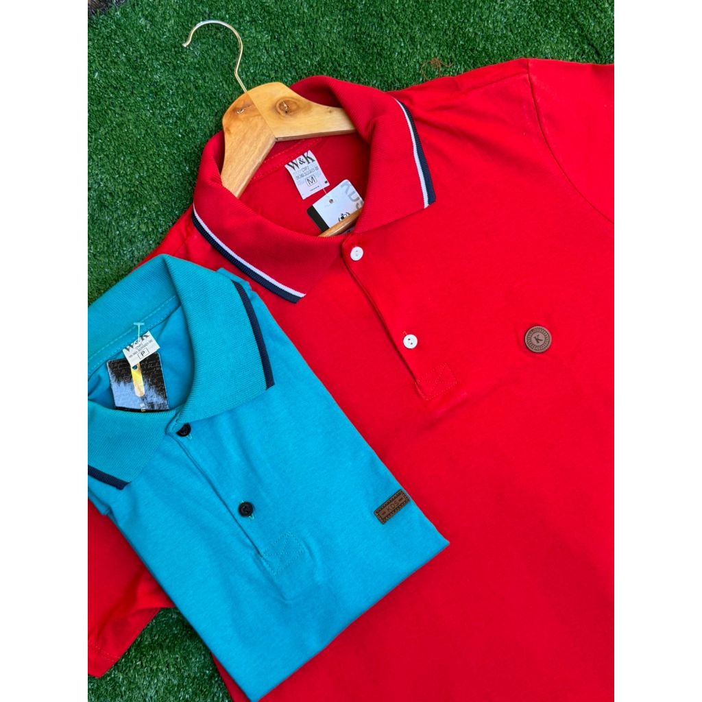Kit 2 Camisetas Gola Polo Masculina Basica 100% Algodão Tamanho P ao GG em Oferta na Shopee