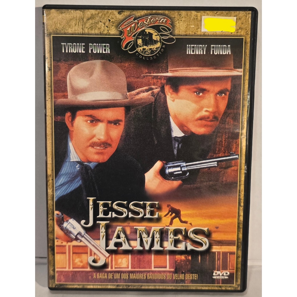 DVD Jesse James - (Tyrone Power e Henry Fonda) - (USADO - PERFEITO ESTADO)