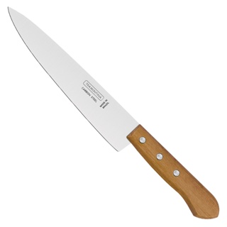 Faca de Cozinha Peixeira 8" Tramontina Cabo de Madeira 22950/008 em Oferta na Shopee