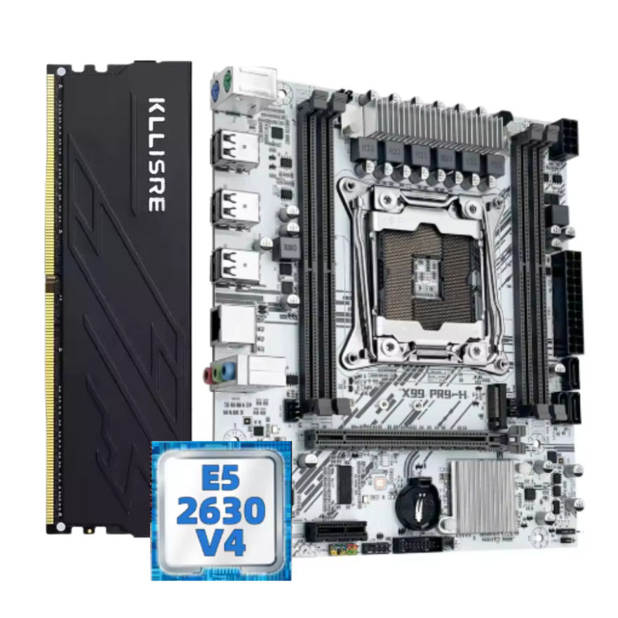 Kit Xeon - Placa Mae X99 MACHINIST + XEON 2630 V4