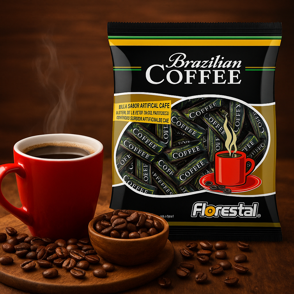 Bala de Café Brazillian Coffe 500G Florestal