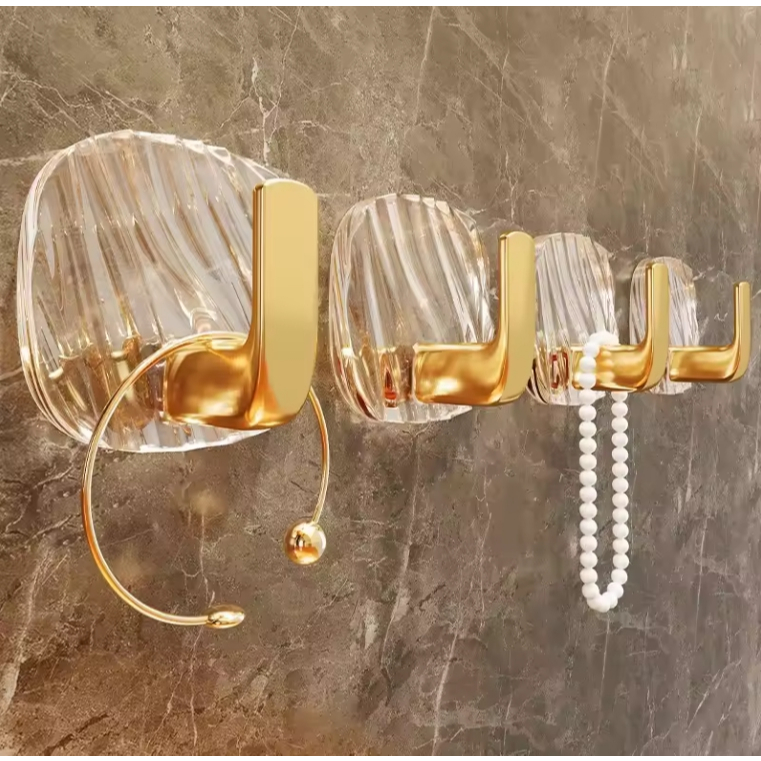 Kit Suporte Gancho Concha Adesivo de Luxo Para Pendurar Objetos Acessórios Sem Furar A Parede Pronta Entrega em Oferta na Shopee