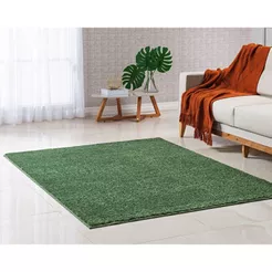 Tapete Classic 1,50 x 2,00 Pelo Curto Toque Suave Macio 100% Antiderrapante Oasis