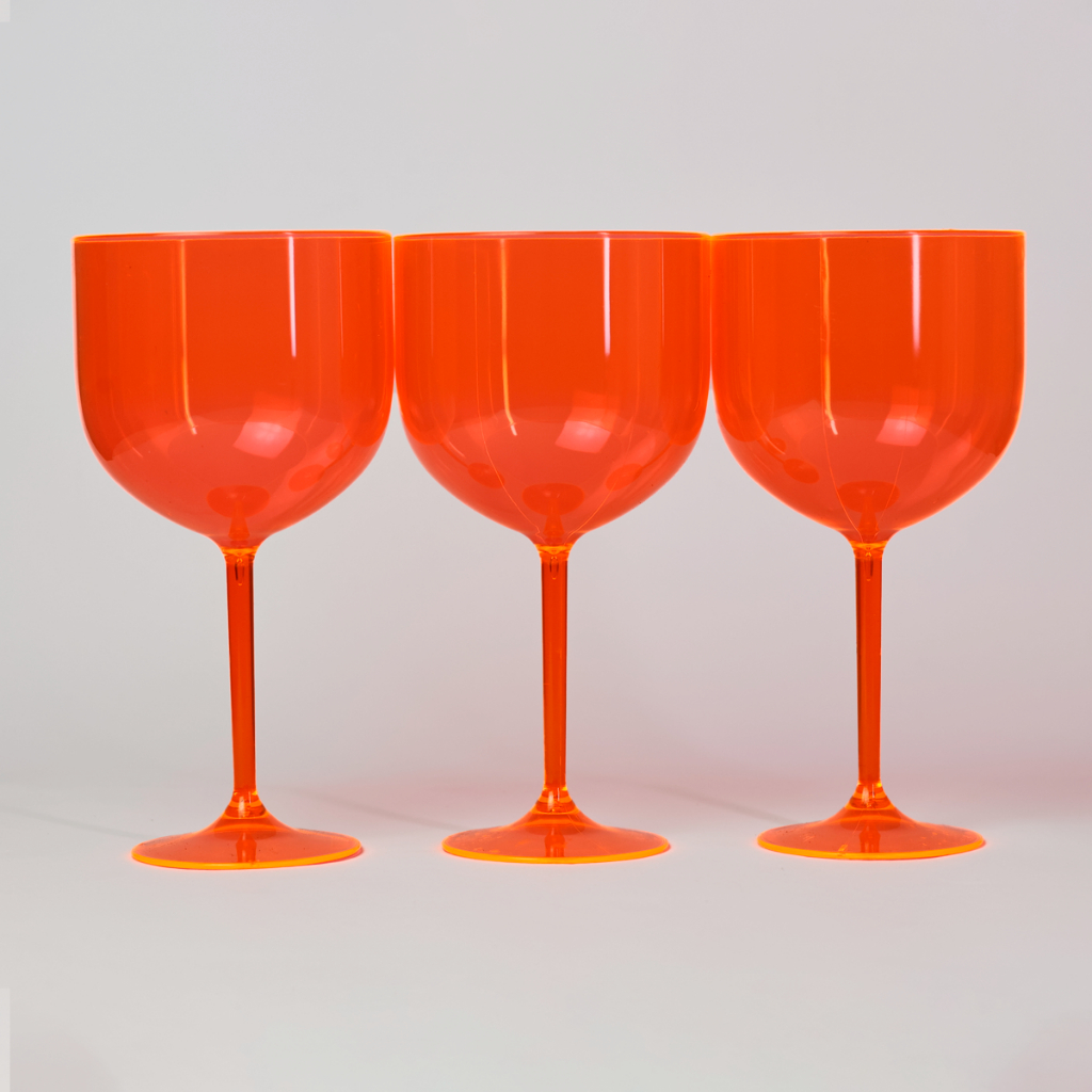 Kit 40 Taças de Gin Tônica Colorida Acrílico 580ml Premium em Oferta na Shopee