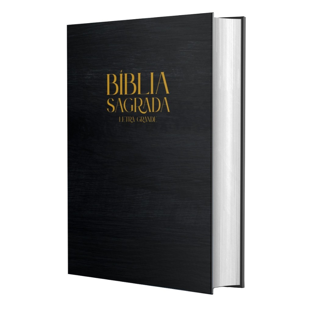 Bíblia Sagrada ACF | Letra Grande | Preta Clássica - Books & Magazines
