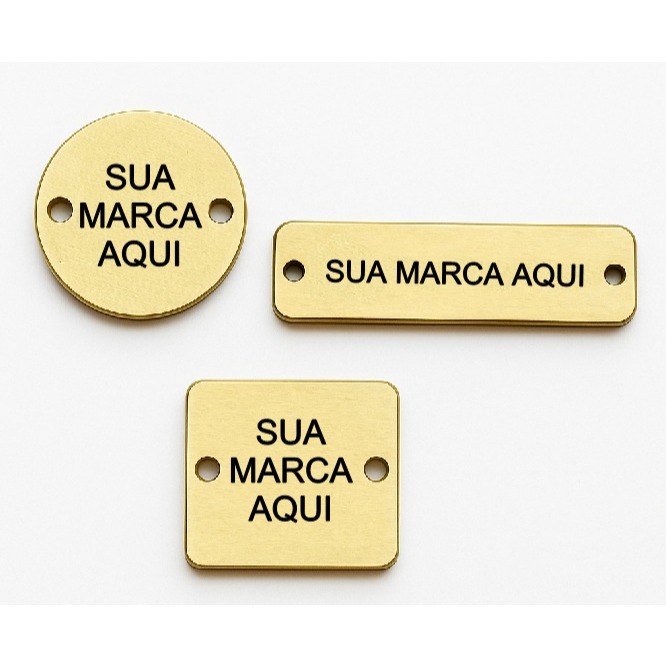 40/60/80/100 Etiqueta Personalizada em Acrílico Espelhado em Oferta na Shopee