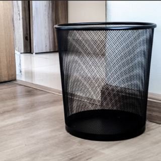 Lixeira Cesto De Lixo Telada Escritório Telada Metal Aramado em Oferta na Shopee