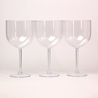 Kit 6 Taças Gin/Vodka 580ml Acrílica Premium em Oferta na Shopee