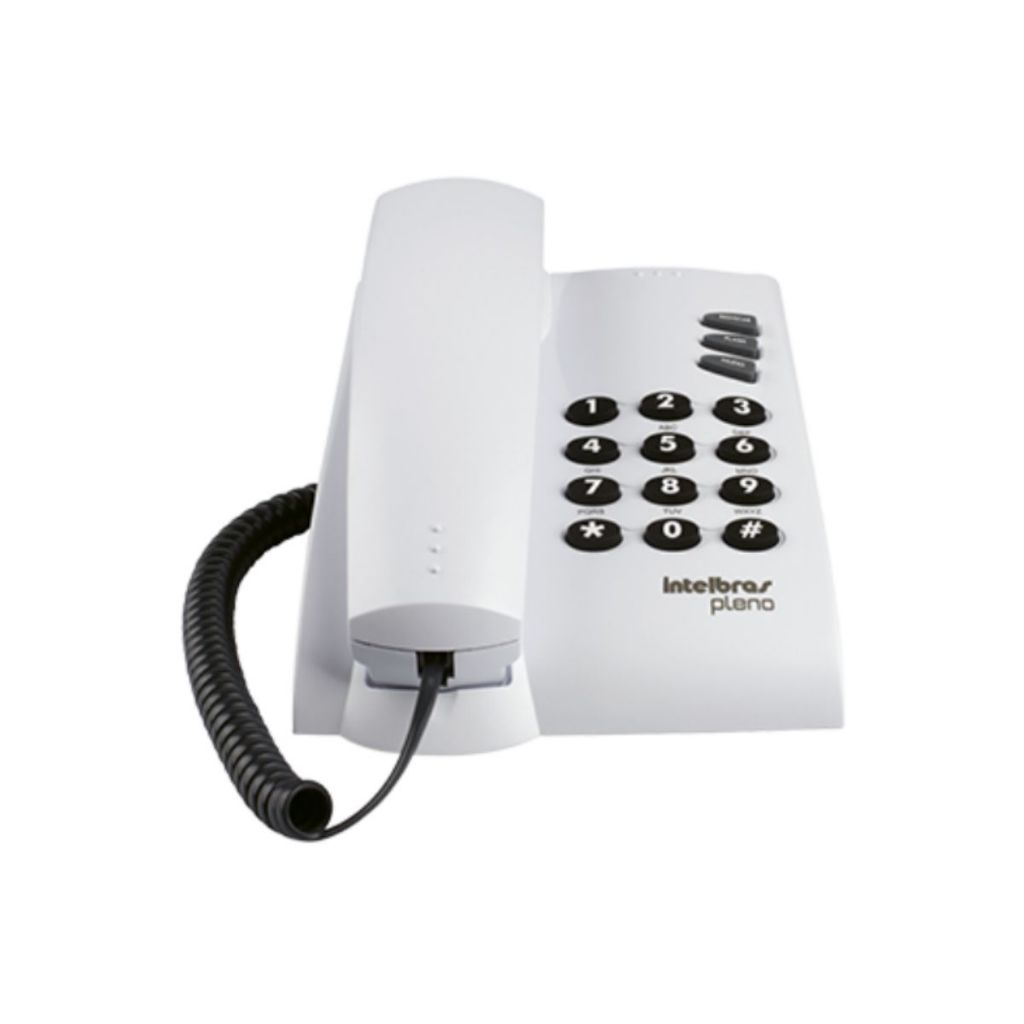 INTELBRAS | TELEFONE COM FIO PLENO BRANCO