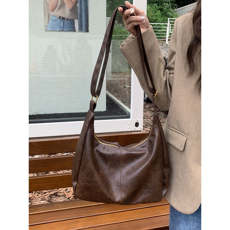 Bolsa Feminina Maillard Retro Crossbody Versátil de ombro transversal [8745] em Oferta na Shopee