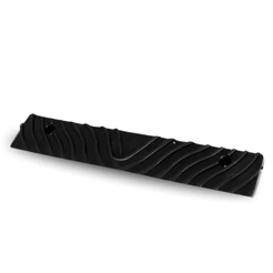 1 Rampa para Piso Modular Plástico Automotivo 33x33 Estética Garagem Banheiro Vestiário