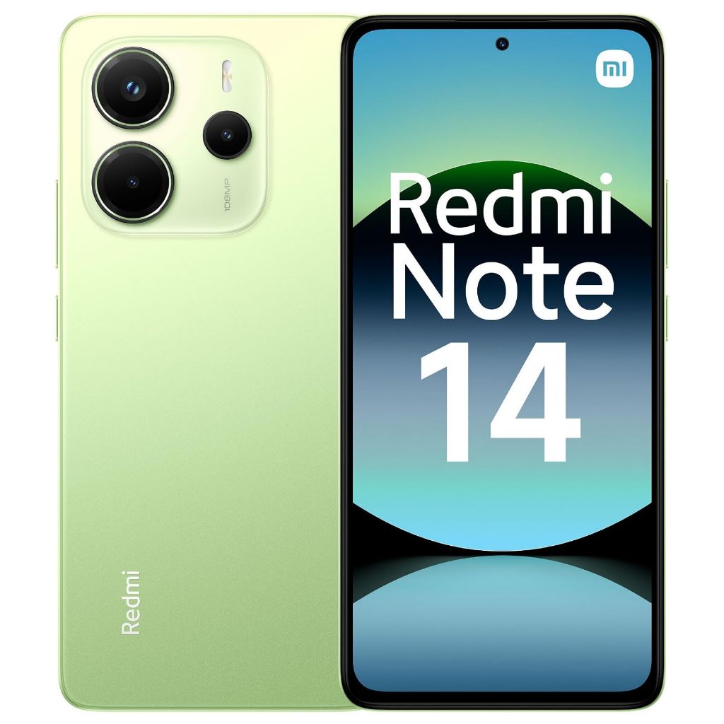 Smartphone Xiaomi Redmi Note 14 4G 256GB VERDE 8GB RAM Lançamento 2025 Dual Sim