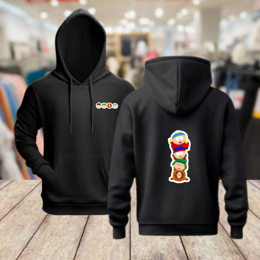Blusa de Frio Moletom Jaqueta Casaco Agasalho Streetwear Algodao South Park