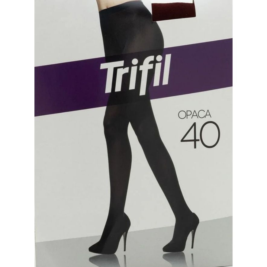 MEIA CALÇA OPACA FIO 40 TRIFIL PRETO