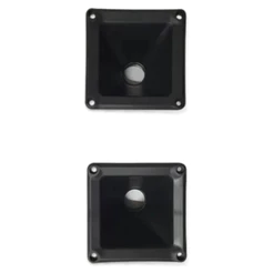 Kit 2 Cornetas Plásticas para Driver Som Automotivo e Profissional de Alta Qualidade