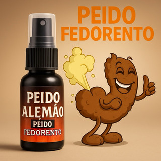 Kit 03 Peido Alemão Pum  Pegadinha Super Forte 30ml
