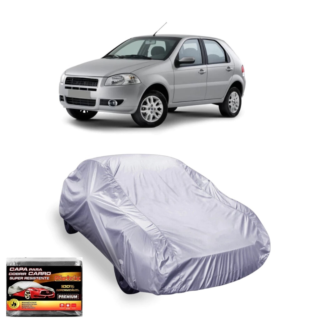 Capa para Cobrir Fiat Palio com Proteção Garantida contra Raios UV, Chuva, Poeira, Risco, Arranhões