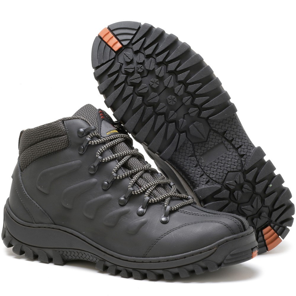 Bota Militar Tatica Padrão Americano Cano Curto Respirável Confortável Adventure