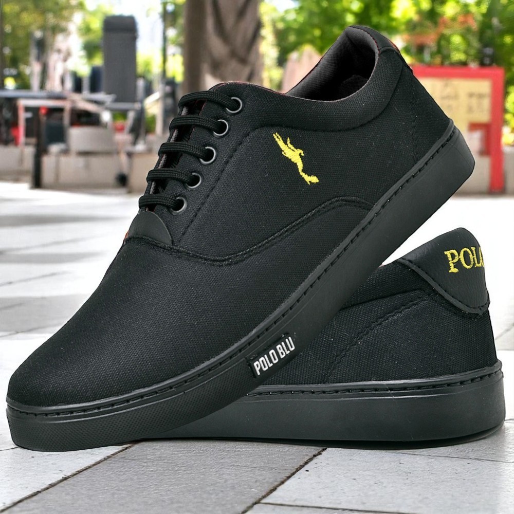Sapatenis Masculino Polo Blu Super Leve e Confortavél Cano Baixo do 37 ao 46.