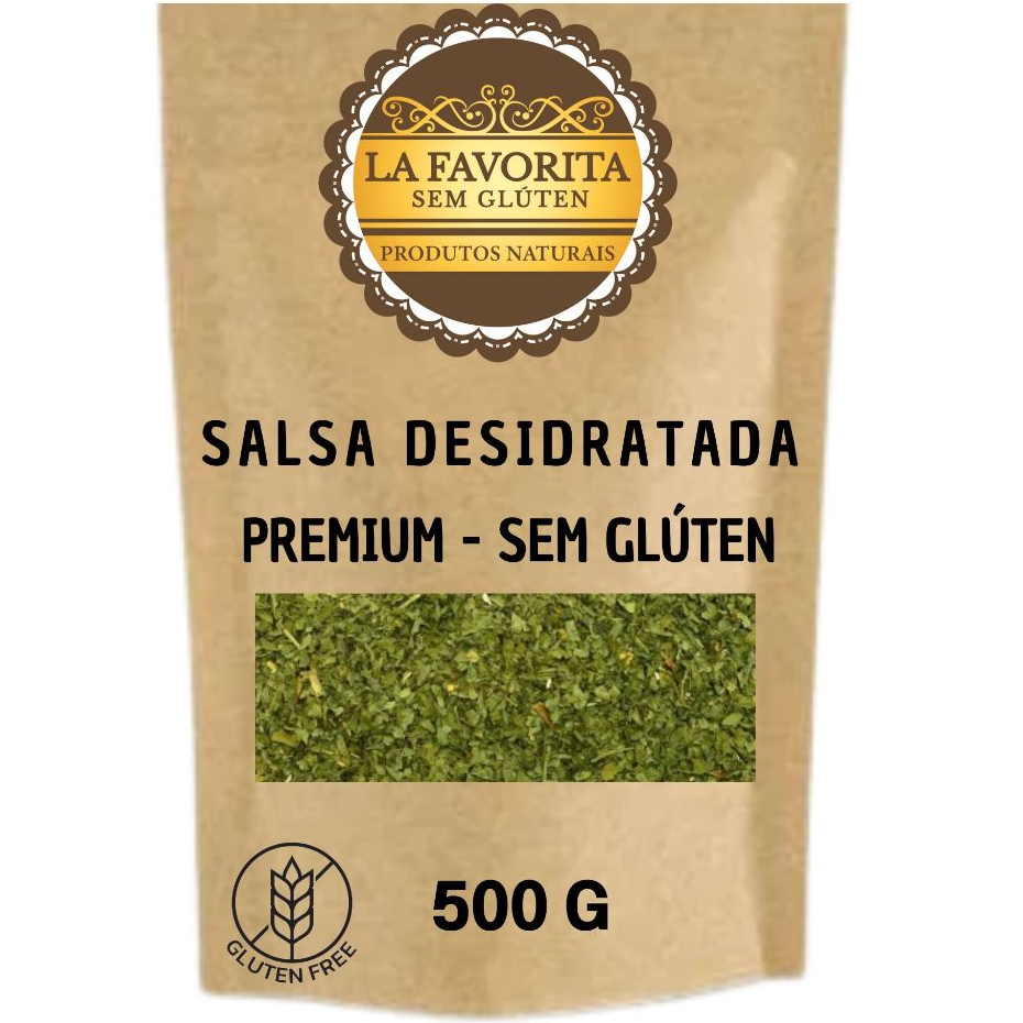 Salsa Desidratada Premium 500 G - 250 G - 100 G - Sem Glúten - La Favorita em Oferta na Shopee