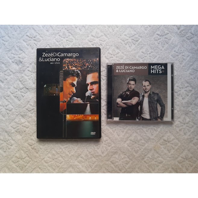 COMBO CD ZEZE DI CAMARGO MEGA HITS + DVD AO VIVO