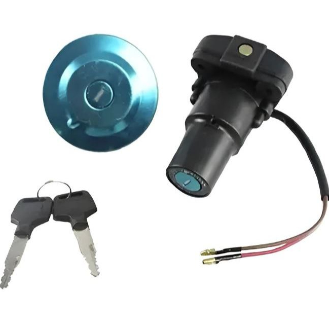 Kit Chave Contato + Tampa Ybr 125 Xtz 125 Fazer 250