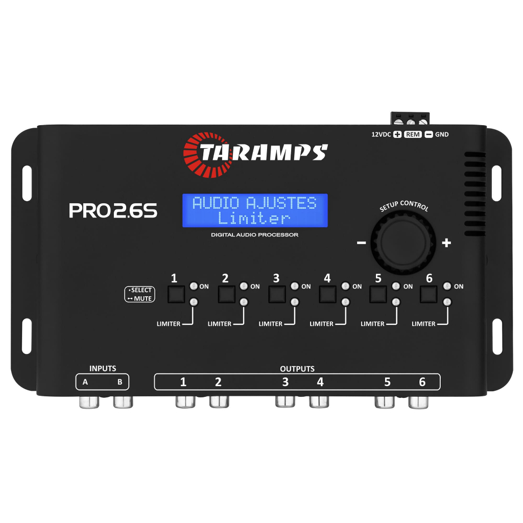 Processador Pro 2.6s Taramps Crossover Equalizador - Audio
