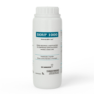 DDVP 1000 Diclorvós 80% 1 Litro Eficaz contra Baratas e Formigas Linha Nitrosin Citromax em Oferta na Shopee