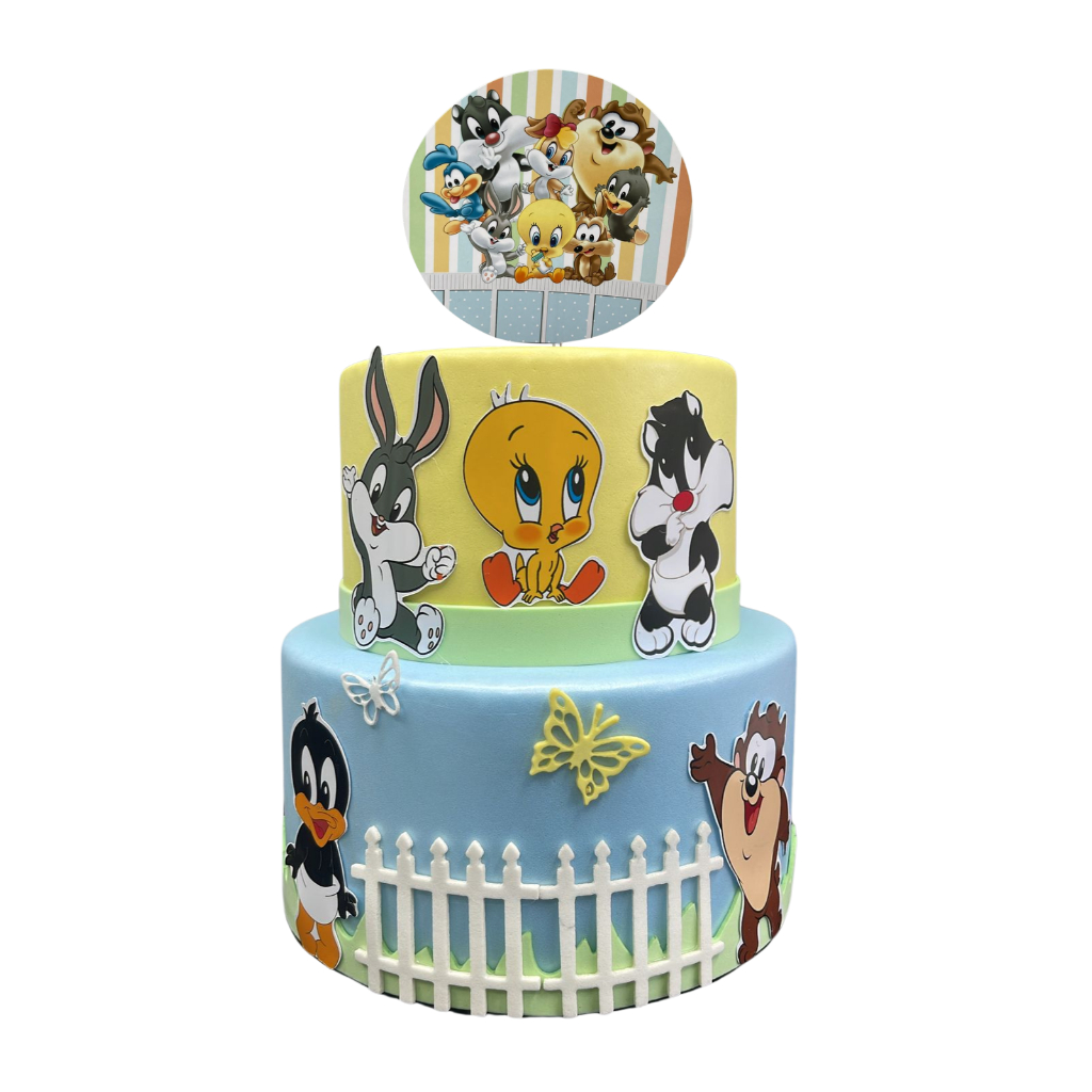 BOLO FAKE BABY LOONEY TUNES CANDY em Oferta na Shopee