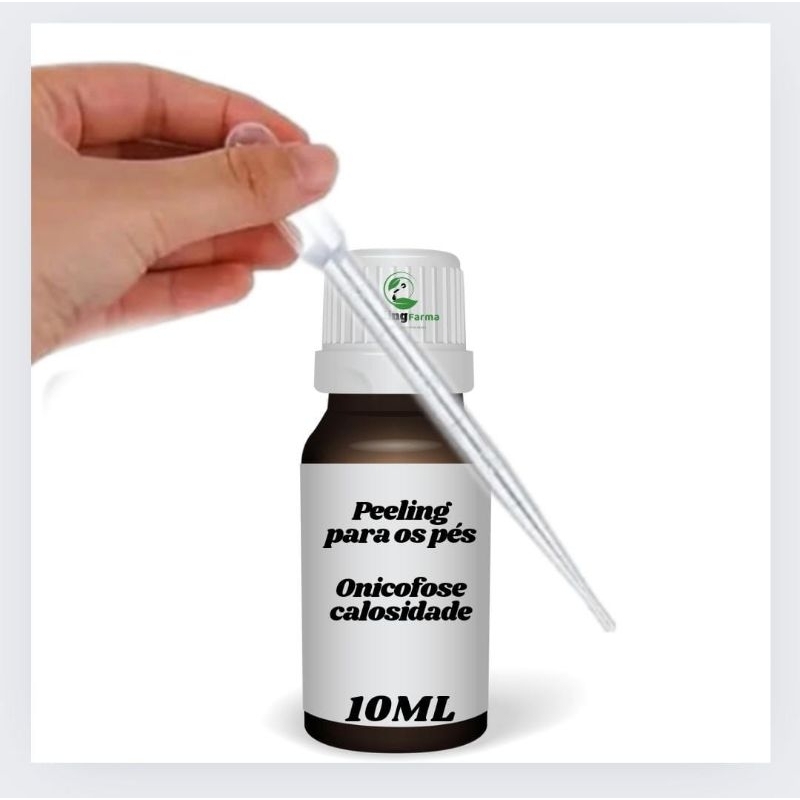 solução para podologia pés e unhas 10 ml