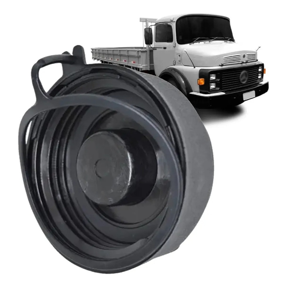 Tampa Combustível Com Chave E Rosca Caminhões Volvo Scania