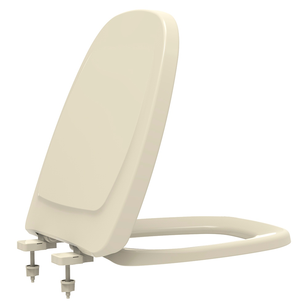 Assento Sanitário Deca Monte Carlo Soft Close - Tampa Vaso Polipropileno Creme (Bege)