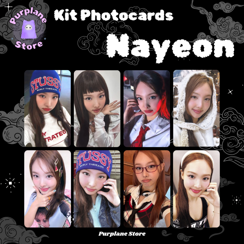 Nayeon Selca Photocards Twice Kpop Fanmade