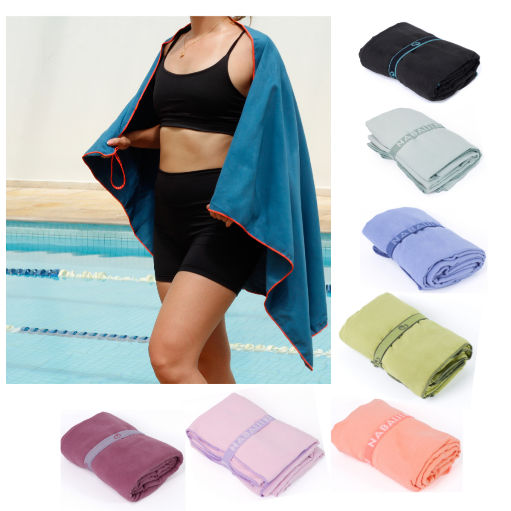 Toalha Em Microfibra Kingcham 80 X 130 Cm Tamanho  ...