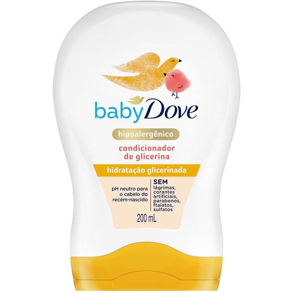 Condicionador Dove Baby Hidratação Glicerinada 200ml em Oferta na Shopee